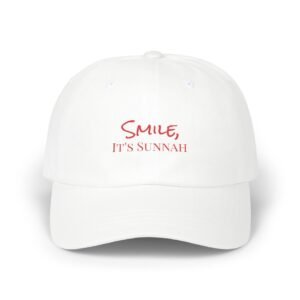 Smile, It's Sunnah – Premium Embroidered Cap