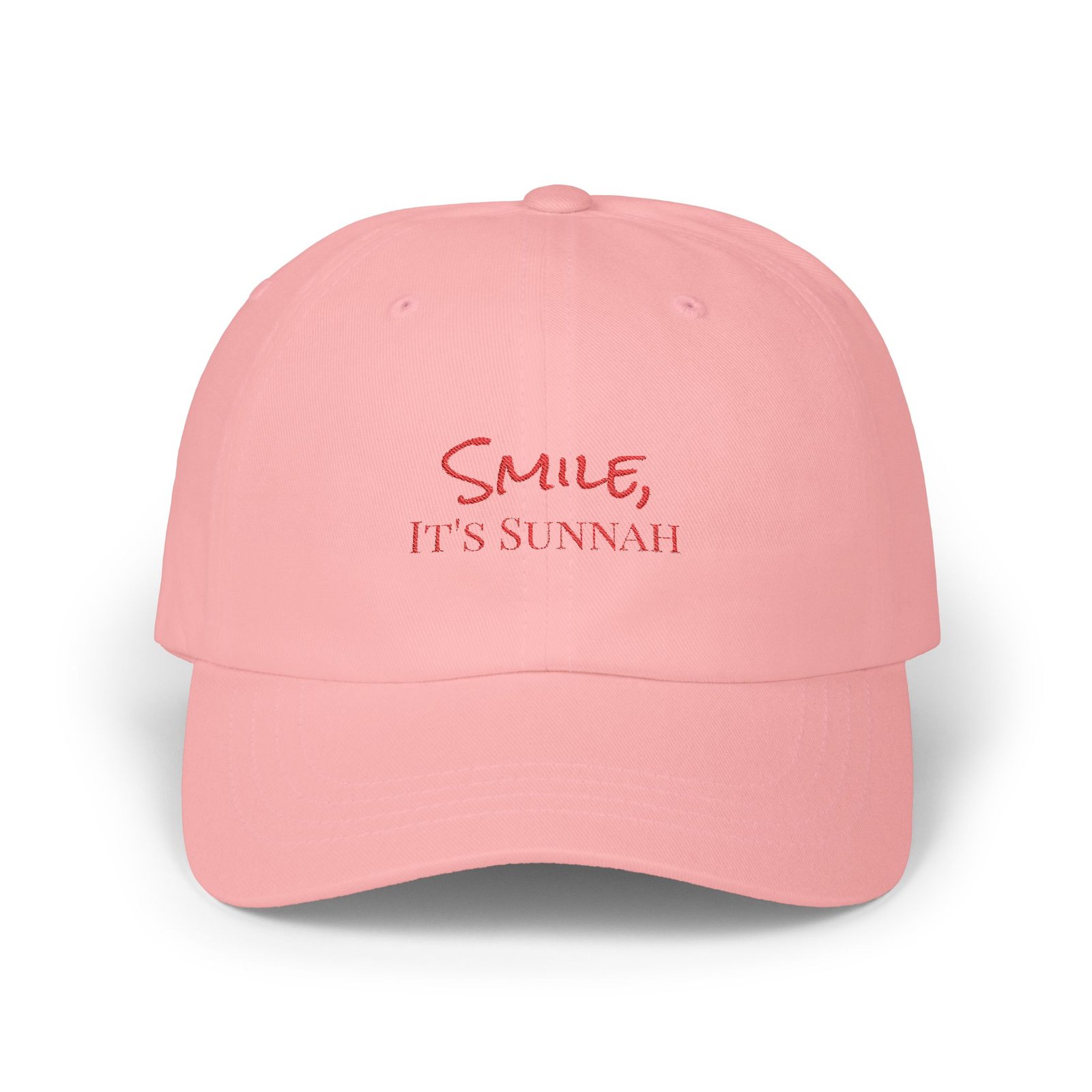 Smile, It's Sunnah – Premium Embroidered Cap - Image 9
