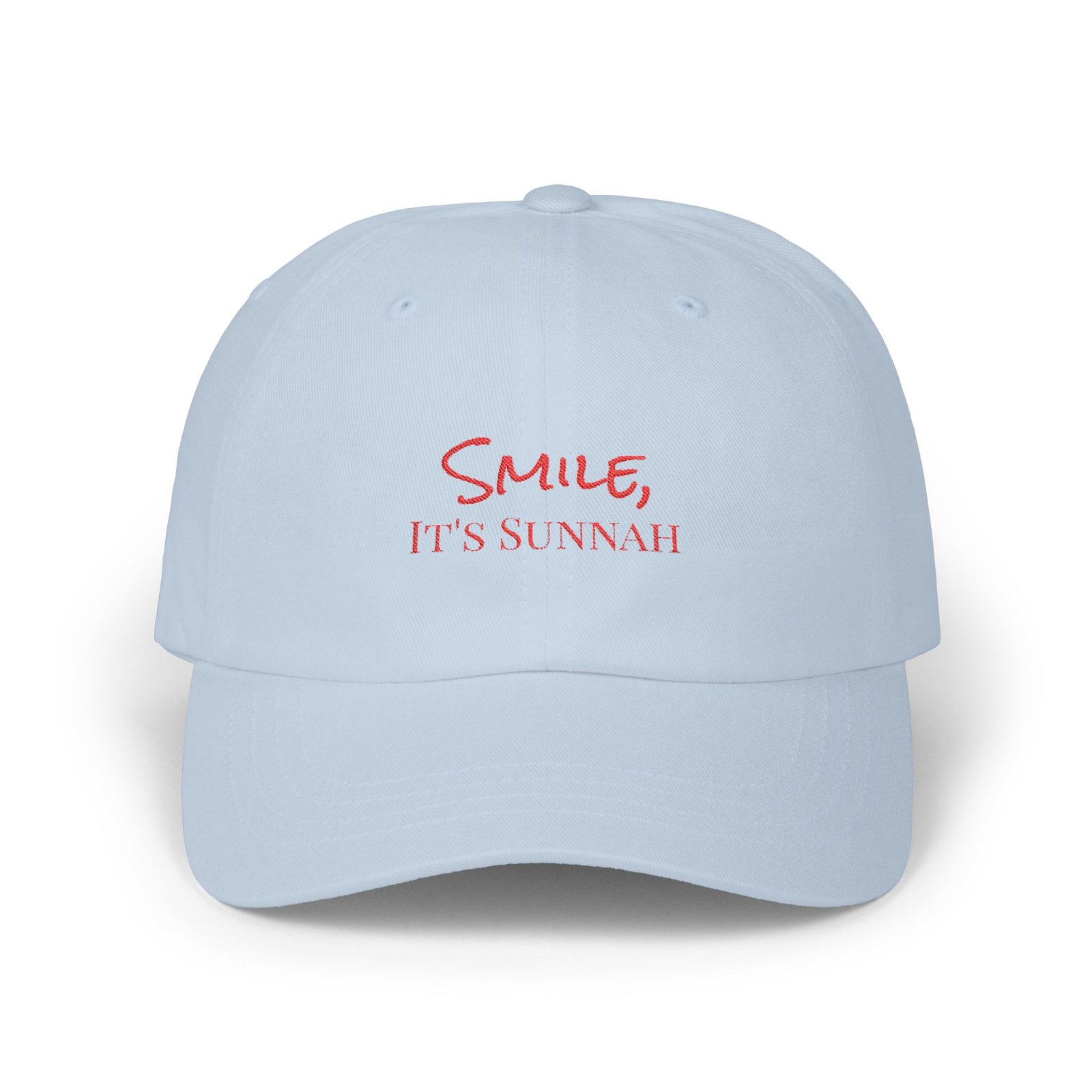 Smile, It's Sunnah – Premium Embroidered Cap - Image 5
