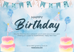 Happy Birthday Blue
